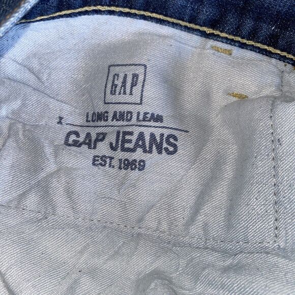 GAP Women's Boot Cut Jeans - Dark Blue  31L - Picture 7 of 7